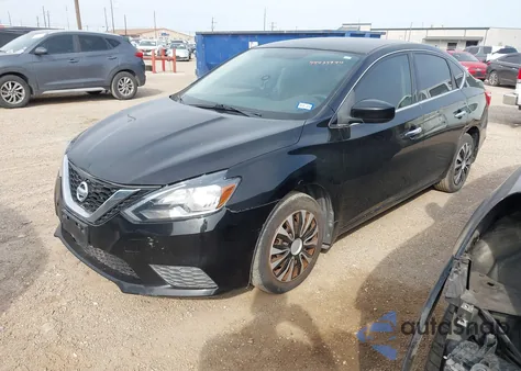 2016 Nissan Sentra Sv z USA, uszkodzony, nr VIN 3N1AB7AP9GY290146